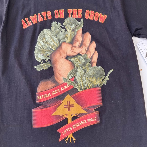 New LRG Lifted Research Group Black Short Sleeve Graphic Tee US New With Tags - Picture 3 of 8